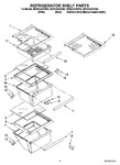 Diagram for 03 - Refrigerator Shelf Parts