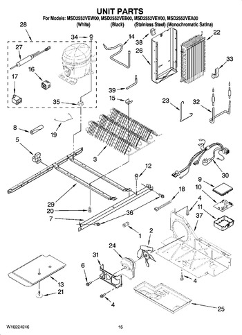 Diagram for MSD2552VEY00