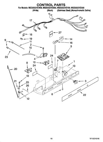 Diagram for MSD2552VEW00