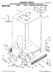 Diagram for 01 - Cabinet Parts