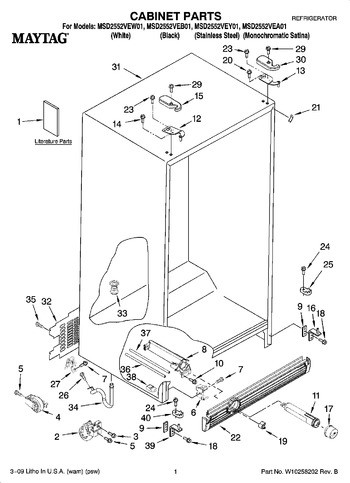 Diagram for MSD2552VEA01