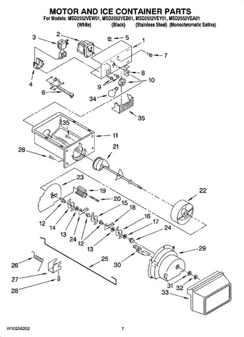 Diagram for MSD2552VEA01