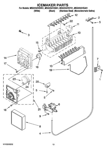 Diagram for MSD2552VEA01