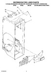 Diagram for 02 - Refrigerator Liner Parts