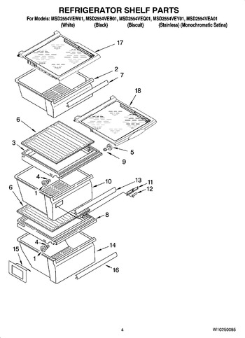 Diagram for MSD2554VEA01