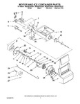 Diagram for 05 - Motor And Ice Container Parts