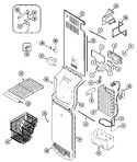 Diagram for 04 - Freezer Compartment