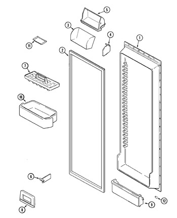 Diagram for MSD2656DEW