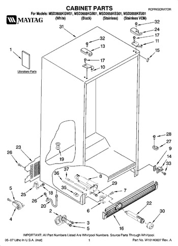 Diagram for MSD2658KEU01