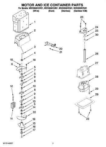 Diagram for MSD2658KEU01