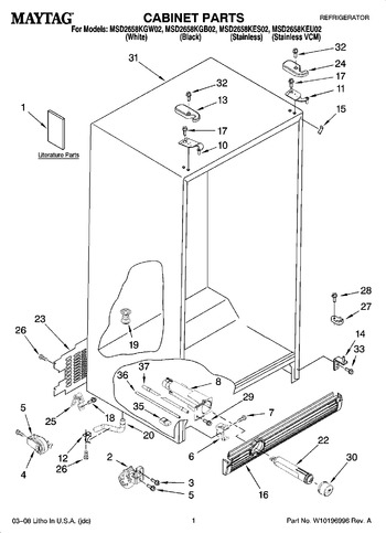 Diagram for MSD2658KEU02