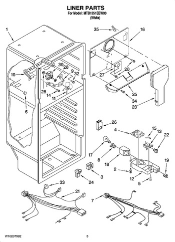 Diagram for MTB1551EEW00