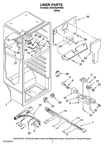 Diagram for MTB1852VRW00