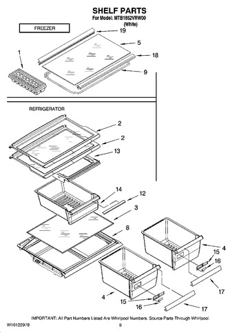 Diagram for MTB1852VRW00