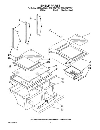 Diagram for MTB1954EEW02