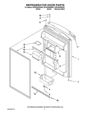 Diagram for MTB1954EEW02