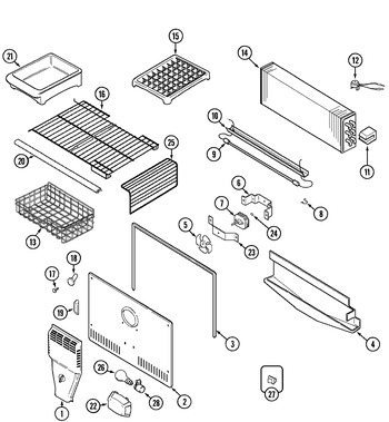 Diagram for MTB1955DRW