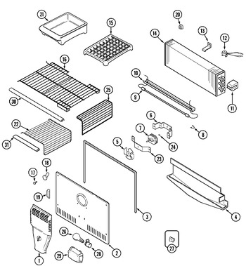 Diagram for MTB2455ARW