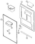 Diagram for 06 - Fresh Food Inner Door