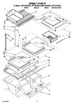 Diagram for 05 - Shelf Parts