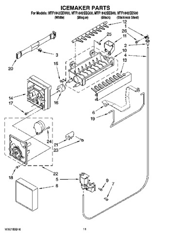 Diagram for MTF1842EES00