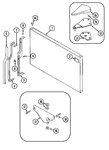 Diagram for 05 - Freezer Outer Door