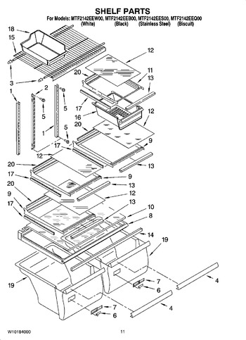 Diagram for MTF2142EES00