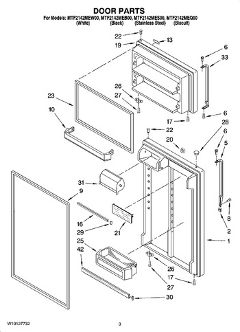 Diagram for MTF2142MEW00