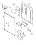 Diagram for 06 - Fresh Food Inner Door