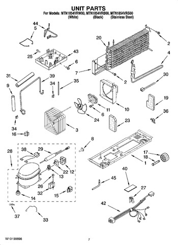 Diagram for MTN1854VRW00