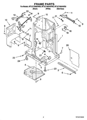 Diagram for MTUC7000AWB0