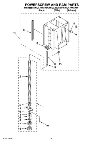 Diagram for MTUC7000AWB0