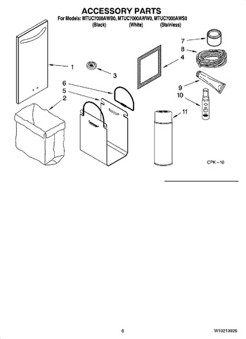 Diagram for MTUC7000AWB0