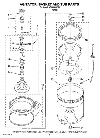 Diagram for MTW5605TQ0