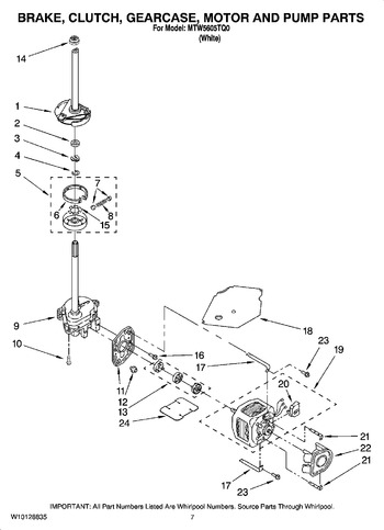 Diagram for MTW5605TQ0