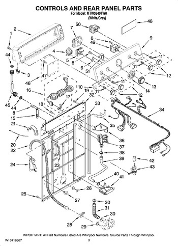 Diagram for MTW5840TW0