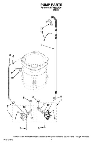 Diagram for MTW6300TQ0