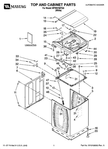 Diagram for MTW6700TQ0