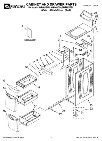 Diagram for MVP8600TB0