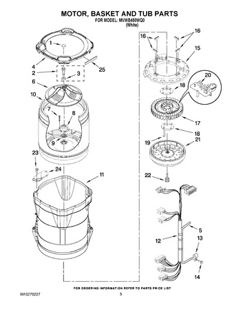 Diagram for MVWB450WQ0