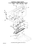 Diagram for 02 - Control Panel Parts