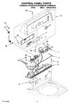 Diagram for 02 - Control Panel Parts