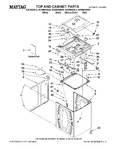 Diagram for 01 - Top And Cabinet Parts