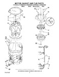 Diagram for 03 - Motor, Basket And Tub Parts