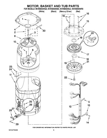 Diagram for MVWB850WQ0