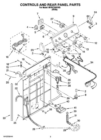 Diagram for MVWC300VW0