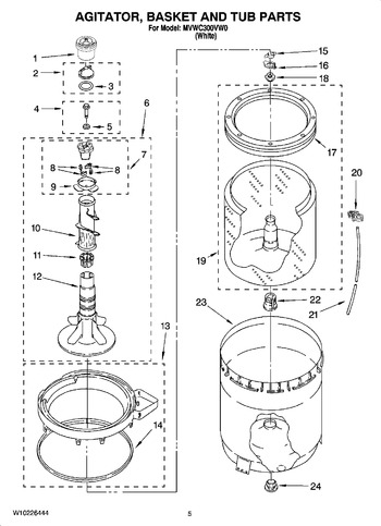 Diagram for MVWC300VW0