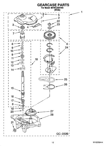 Diagram for MVWC300VW0