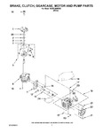 Diagram for 04 - Brake, Clutch, Gearcase, Motor And Pump Parts