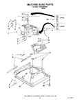 Diagram for 05 - Machine Base Parts